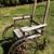VINTAGE ANTIQUE OAK WOODEN WHEEL CHAIR CANE SEAT 6 thumbnail