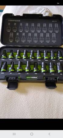 Grip edge 1/2 drive hex sockets brand new 1