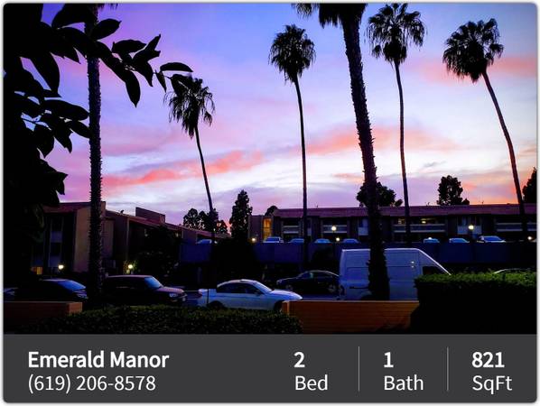 $2,695 / 2br - 821ft2 - Gorgeous 821 sq ft, 2 bed, 1 bath with a spectacular view! (San Diego - Pacific Beach)63998456980739122