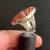 Vintage Heavy Sterling Silver Jasper Oval Ring Size 7 3/4, 15 Grams 5 thumbnail