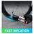 ☆ Mini Electric Bike Pump with Gauge, Max 120 PSI Portable Bicycle Pum 4 thumbnail