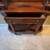 Antique Hall Tree Stand with 4 Coat/Hat Hooks, Umbrella Drip Tray & Beveled Mirr 8 thumbnail