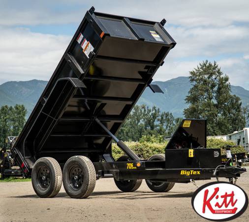 2025 Big Tex Trailers BIGTEX 5X10 UTILITY DUMP (70SR) 1