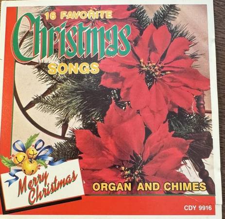 16 Favorite Christmas Songs - Organ and Chimes - VG CD 1