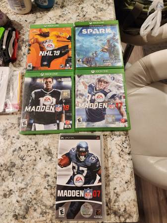 5 games $20 for all 1