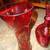Vintage Burgundy Vase & Decanter. 6 thumbnail