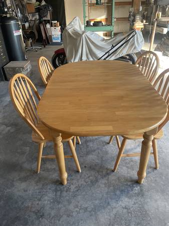 Dining table and chairs 1