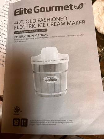 craigslist soft serve ice cream machine