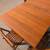 Vintage Mid Century Teak Drop-Leaf Dining Table with 4 Folding Chairs 7 thumbnail