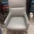 Desk chair grey rollers 1 thumbnail