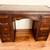 Make up vanity table/ chest credenza waterfall Art Deco style mahogany 5 thumbnail