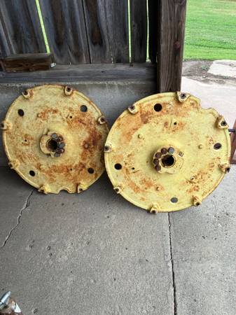 38” John Deere Cast Wheels 1