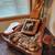 Custom vintage Redwood burl chair 1 thumbnail
