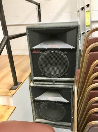Sonic PA speaker cabinets 1