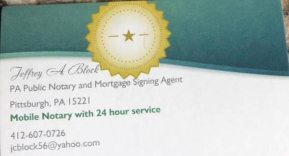 Jeff's Notary Electronic Signing Agent Offering 24Hr Mobile Service 1