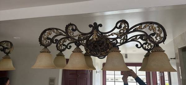 34” bathroom vanity lights 1