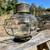 Authentic vintage Hand Blown glass & Brass Onion Lamp 1 thumbnail