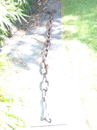 Log Boom Chain Landscaping Vintage Decor - $10 (Lake City)63471419781249124