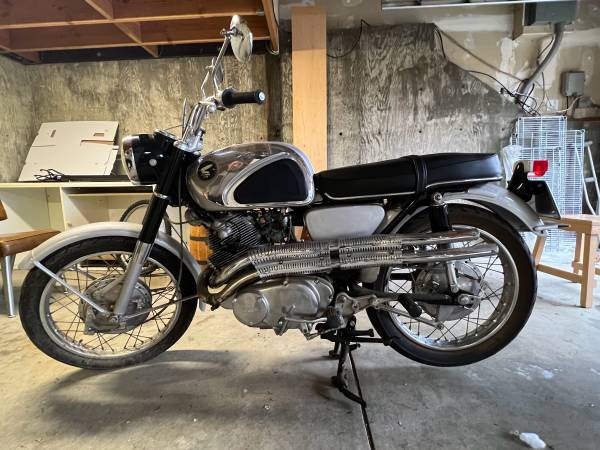 1965 Honda CB77E Superhawk