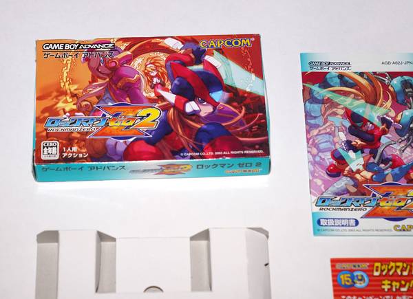 Japanese Nintendo GBA Gameboy Advance Game LOT Mother 1+2 Rockman