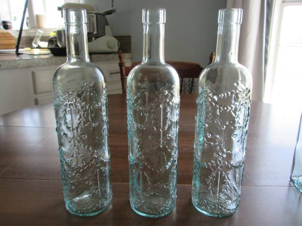 Canning jars, half pints, other bottles and jars  CASH 1