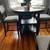 BEAUTIFUL TABLE WITH 4 CUSHION CHAIRS 2 thumbnail