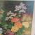 Framed Floral Print - Yellow and Orange Flowers Signed 2 thumbnail