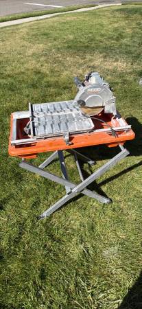 Tile saw 1