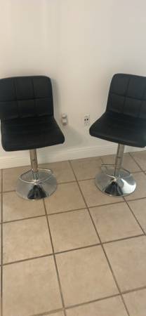 Black Stool Set 1