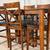 High Extendable Dining Table & 5 Chairs READ DESCRIPTION & SEE PICS 4 thumbnail