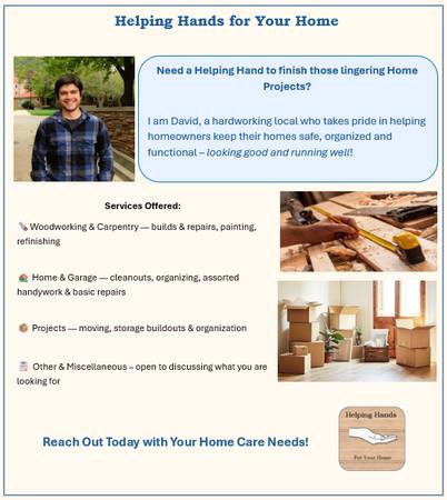 Helping Hands - Handywork & Carpentry 1