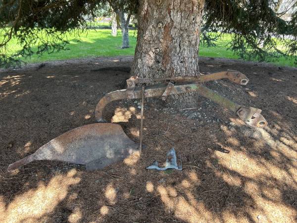 One bottom, three point John Deere plow 1