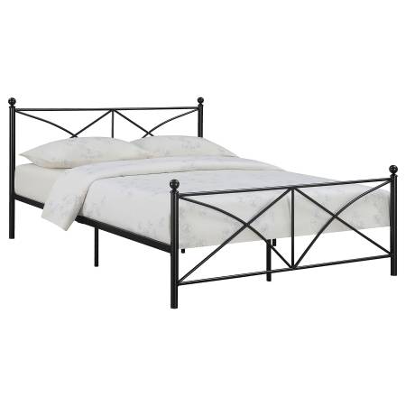 NEW Full/double platform bed matte black CO-422755F 1