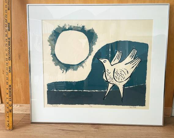 Signed, #’d, Edgar Britton serigraph 1