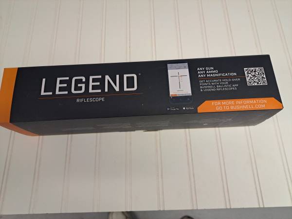 Bushnell Legend 4-12×40 mm Scope  (new in box) 1
