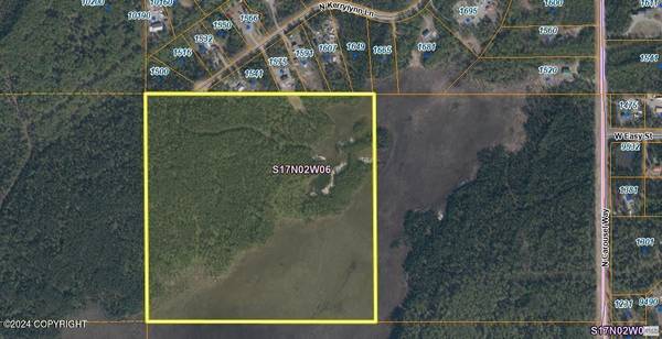 $295,000 40 Acres In Meadow Lakes With Good Road Access! (Wasilla)64149620326785120