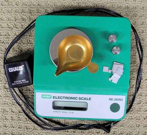 RCBS Electronic Scale Model 90 Made by OHAUS in USA 1