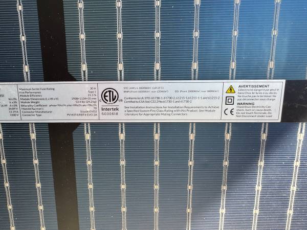Solar panels 1