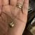 14K Yellow Gold Necklace with Solid Heart Pendant that has Diamonds on 1 thumbnail