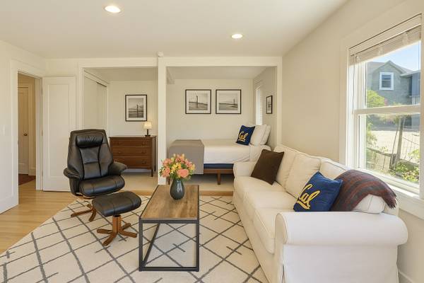 $2,300 / 500ft2 - Furnished North Berkeley In-Law Apartment with Private Deck (berkeley)63785477018627123