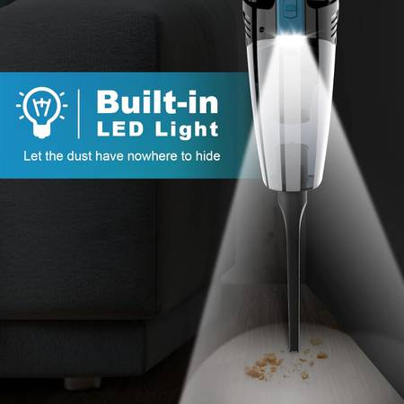 Aspiradora inalámbrica para coche, de mano, recargable, portátil con LED - 40 $ (Brooklyn)63436941798401124