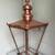 Beautiful Large Copper Victorian Antique Streetlamp or Street Lantern 9 thumbnail