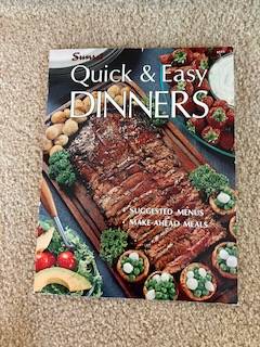 Sunset Quick & Easy Dinners, c1966 1