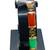 10K Yellow Gold rectangular Multicolored Jade Link Bracelet | Size 7.5 2 thumbnail