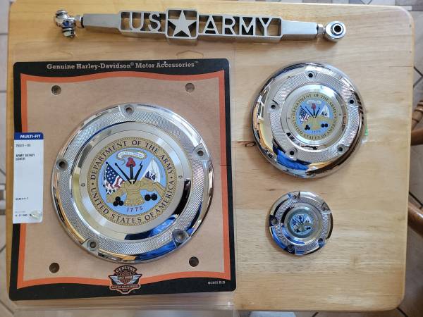 3002007 HD 96CI US ARMY engine covers and water jetted linkage package 1
