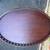 Neoclassical Style Oval Mahogany Lyre Base Table 8 thumbnail