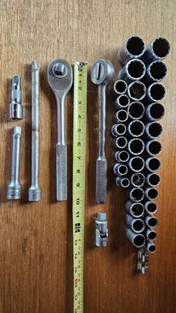 Half inch drive socket set 1