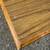 Vintage Square Coffee Table Bamboo Legs Laminate Top Side Table 6 thumbnail