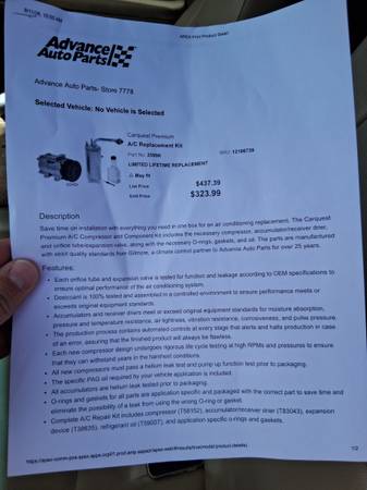 Brand New AC Compressor Kit 1