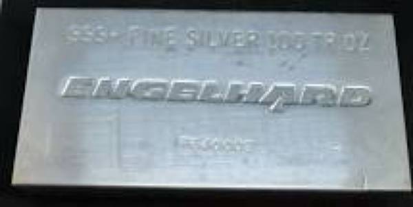 Silver bars, 100 ounce 1